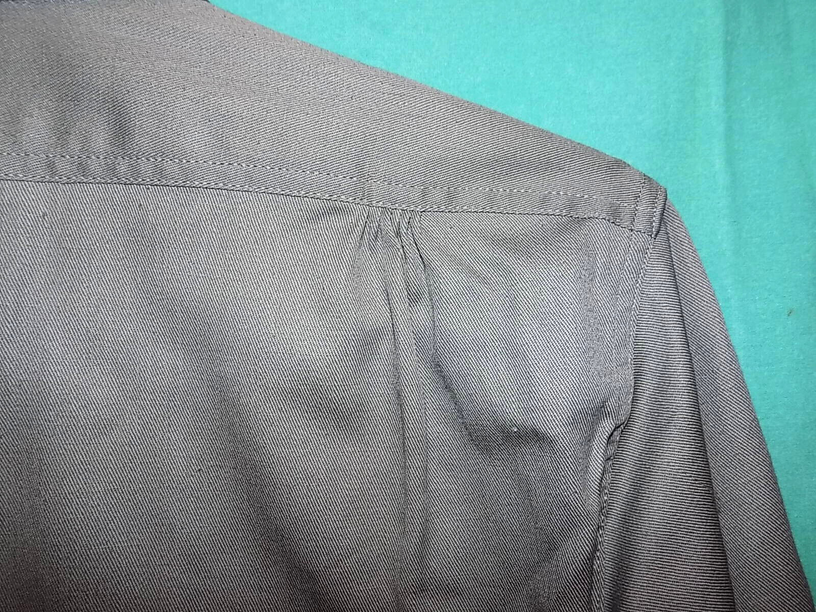 NWT! Vtg 40s LEE WORK SHIRT, SANFORIZED, GUSSETS,… - image 12