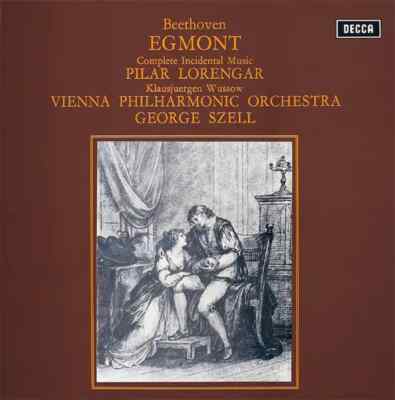 LP Beethoven Complete Incidental Music To Goethes Egmont NEAR MINT Decca