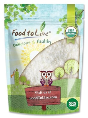 Organic Coconut Milk Powder - Non-GMO, Pure, Contains Maltodxtrin