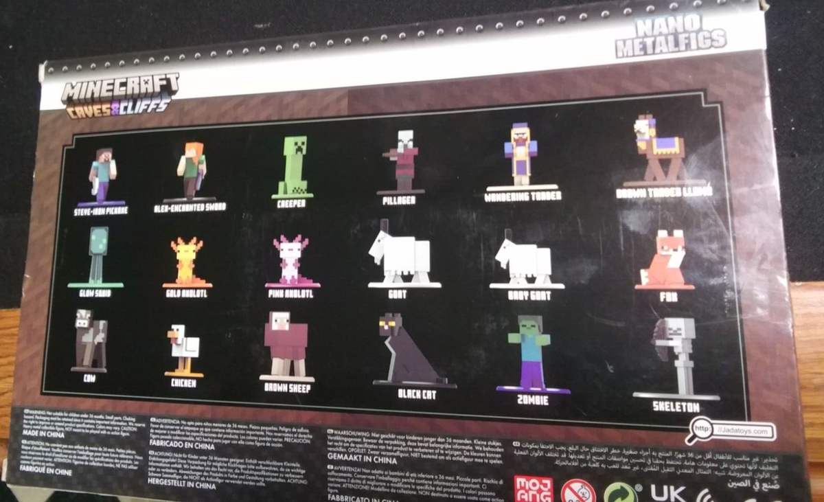 Figurky Minecraft Wave8 Nano 18ks Nové za 789 Kč