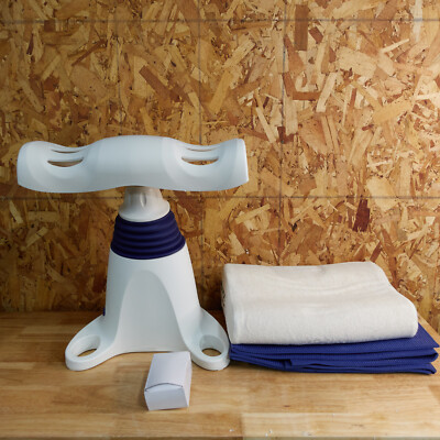 Back2Life Therapeutic Massager Continuous B2LA Back Leg Pain Relief w/  Pillow