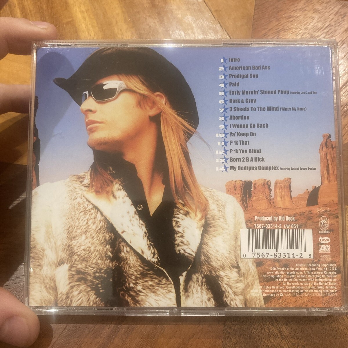 Kid Rock - History of Rock (Parental Advisory, 2000) for