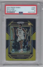 2023 PANINI PRIZM WNBA SIKA KONE BLACK GOLD PRIZM RC (3/5) PSA 9
