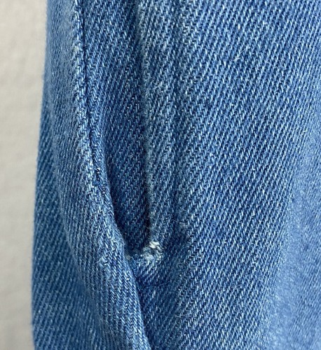 RARE Backers Vintage Denim Pant Jean Women M High Waist Tapered Drawstring 27x27 - Picture 5 of 9