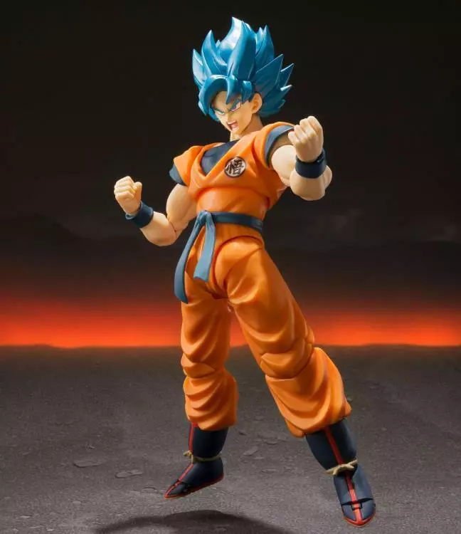 S.H. Figuarts Dragon Ball Super Super Saiyan God Goku (Saiyan God of V —  Nerdzoic Toy Store