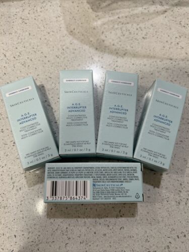 SkinCeuticals A.G.E. Interrupter  Advanced ANTI-WRINKLE CREAM 5 Tubes  x 3g - Picture 1 of 1