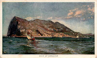 Gibraltar, Newark, New Jersey, Insurance, Policies, Incomes, Amounts, Postcard