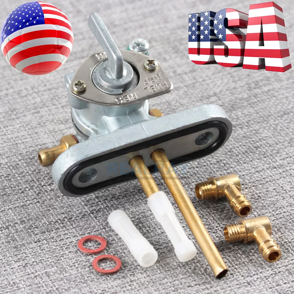 NUEVO Válvula de grifo de gas combustible Petcock para Yamaha XS650 XS750 Special XS850 XS1100 Foto 3 de 4