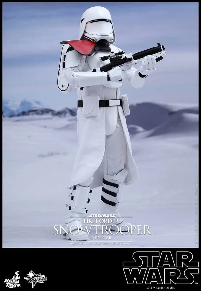 Movie Masterpiece Star Wars The Force Awakens Snow Trooper Officer Version - Image 3 of 4