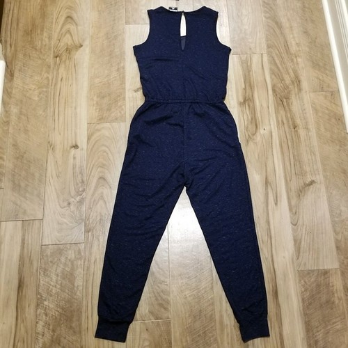 Nwt 32 Degrees Cool Blue Soft Knit Jumper Jumpsuit XS Womens Romper 1162700 New - Picture 5 of 12