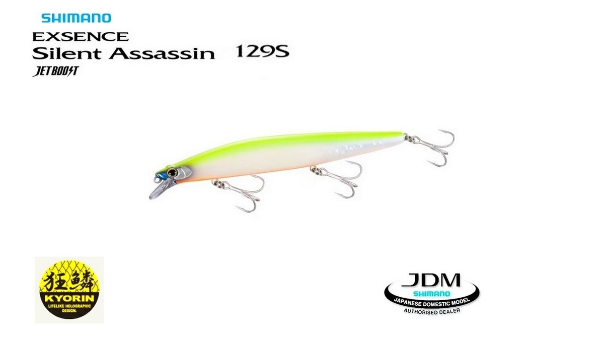 Leurre Coulant Shimano Exsence Silent Assassin 129S - 129 Mm 24g - Coloris 013 - Pêche Mer