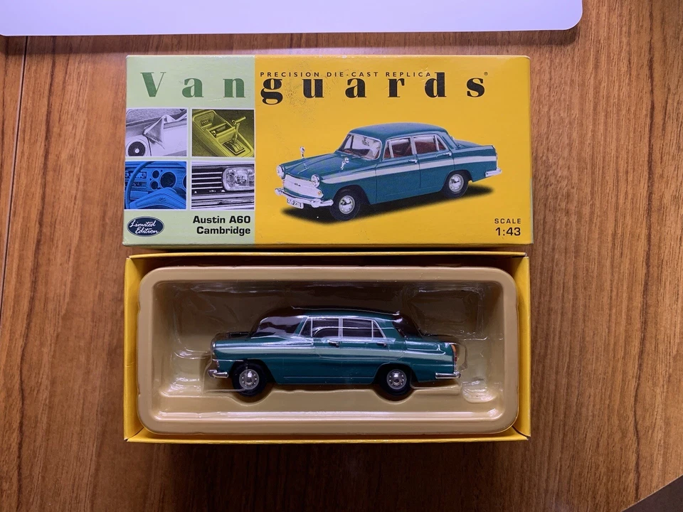 Vanguards Corgi 1:43 Austin A60 Cambridge Sutherland Green VA04407 - Image 2 of 4