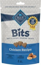 Blue Buffalo Bits Soft Dog Treats for Training, Made With Natural Ingredients &