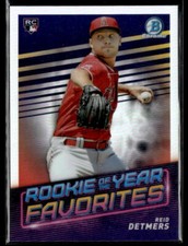 2022 Bowman #ROYF-14 Reid Detmers ROY Favorites Baseball Card 0202B
