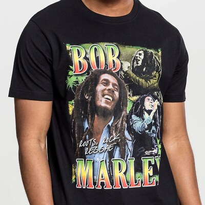 Bob Marley Bootleg Retro T-shirt Reggae Jamaica Zion Rasta Tee Gift For Him Her