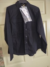 First Tactical Specialist BDU L/S Button Up Shirt Womens Large Black Pockets