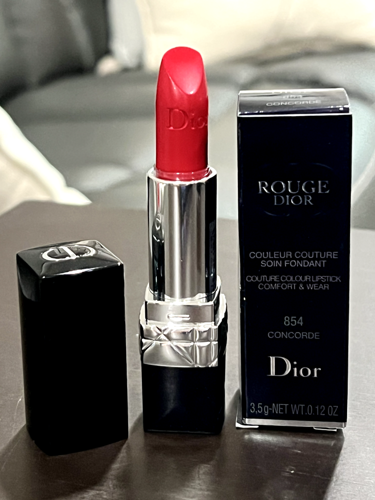 Christian Dior Rouge Dior Lipstick Couleur Couture 854 Concorde NIB