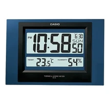 Casio Digital Wall Clock Hygrometer Thermometer Temp Humidity Calendar ID-16S-2
