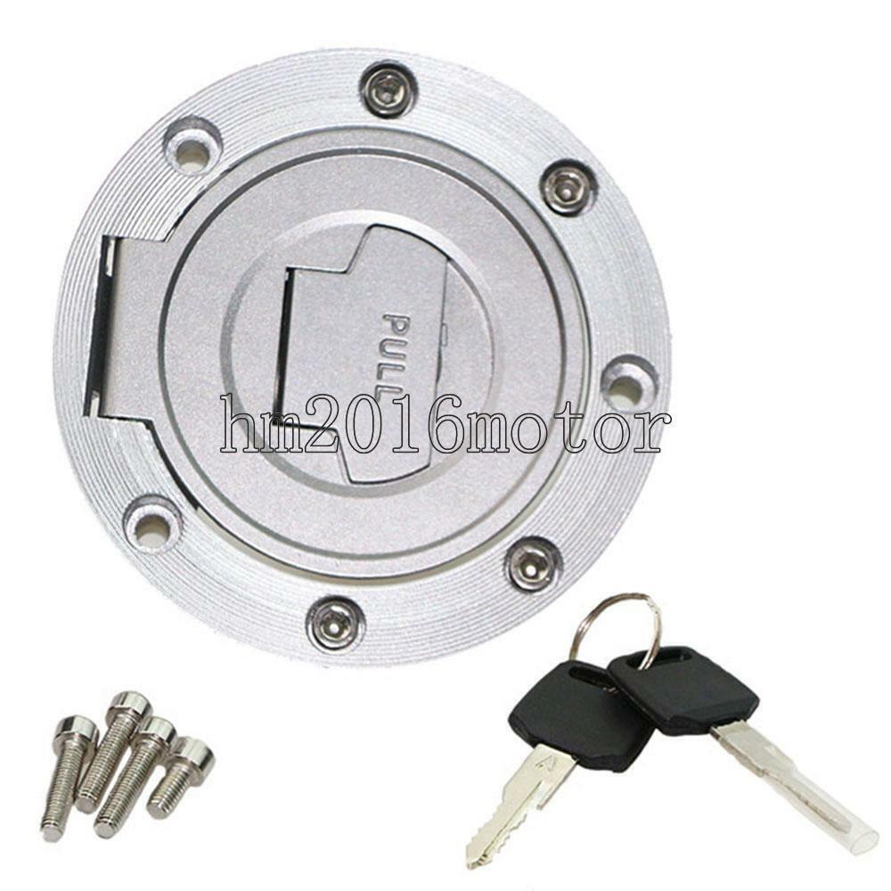 Fuel Gas Tank Cap Cover With 2Keys For Yamaha YZF R6 2003
