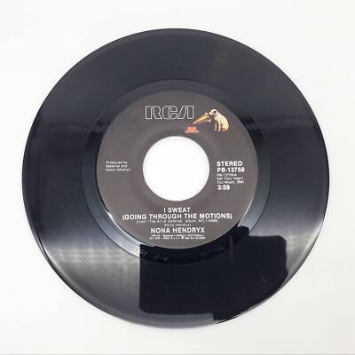 Nona Hendryx I Sweat (Going Through The Motions) Single Record RCA 1984 PB-13759