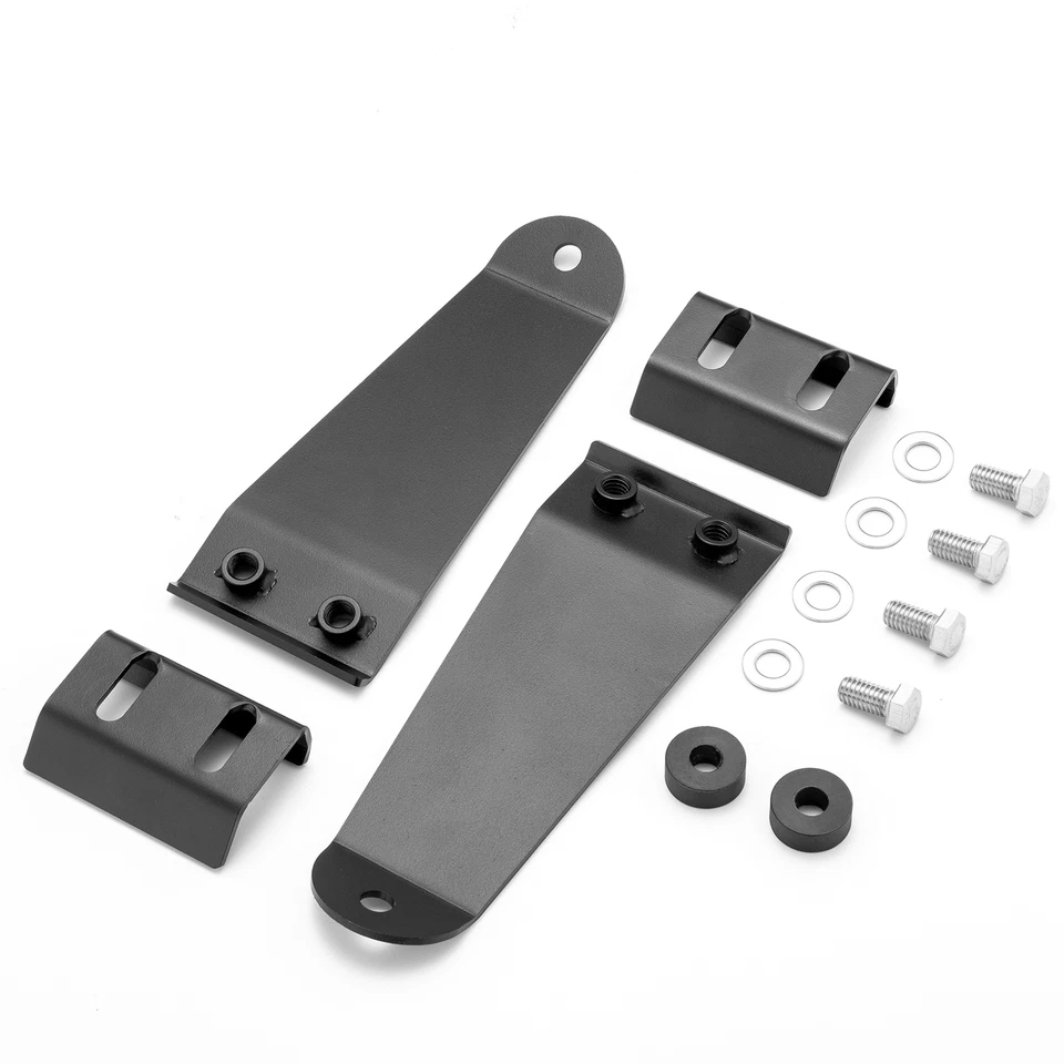 For 1966-1996 Ford Bronco/F-150 Amber/White Strobe 52'' Light Bar Roof Combo Kit - Изображение 2 из 4