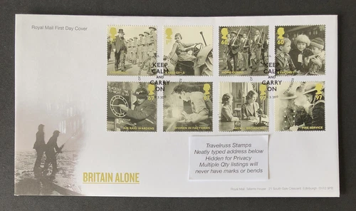 GB 2010 FDC BRITAIN ALONE WITH TALLENTS HOUSE PMK