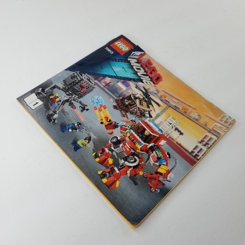 La LEGO Película 70813 Rescate Refuerzo Manual Instrucciones de Construcción Solo Libro - Imagen 5 de 11