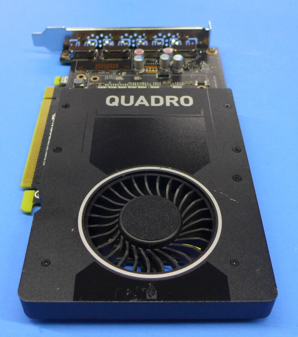 Nvidia Quadro P2200 5GB GDDR5X PCI-e Low Profile Video Card Dell 2G8WC ...