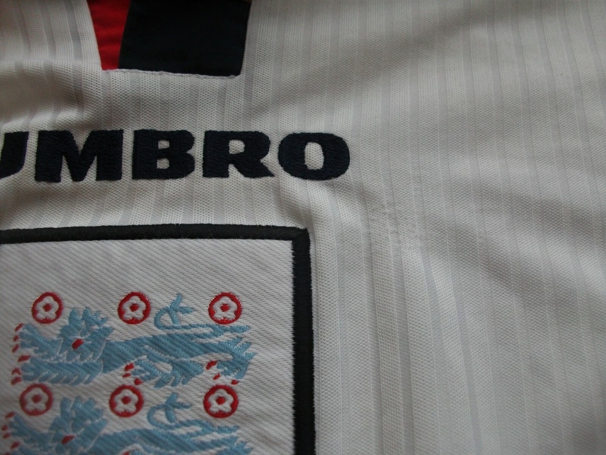 Maillot De Football Angleterre Domicile 1997-1999 - Umbro Taille L - Occasion