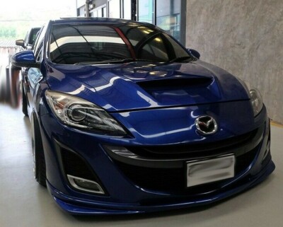 (fits mazda 3 BL 2009-2011) full aero body kit  front rear lip side skirts hatch