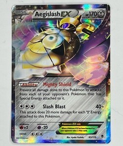 Pokémon TCG Aegislash-EX Phantom Forces 65/119 Holo Rare EX