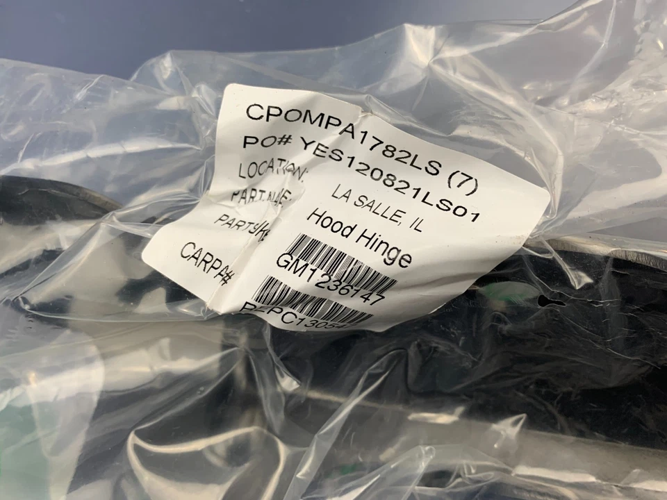 Nuevo GM1236146, GM1236147 Kit de bisagra de capó para Chevrolet Silverado 1500 2014-2016 Foto 3 de 4