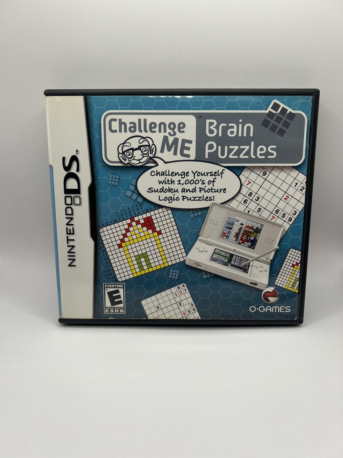Challenge Me Brain Puzzles Nintendo DS - Complete In Box -Tested-
