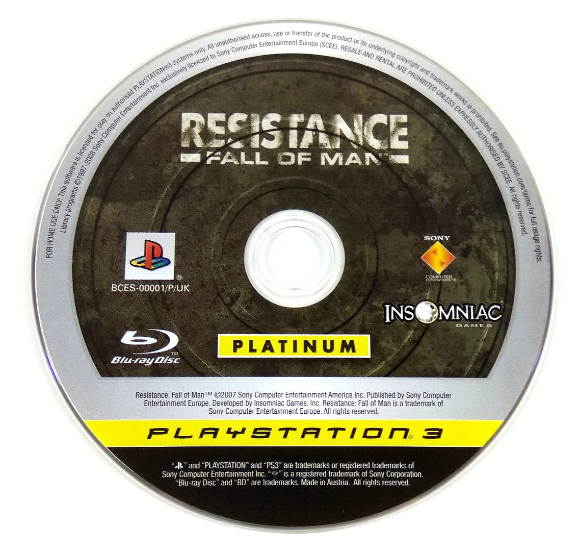 Acheter Resistance Fall of Man Ps3 Code Comparateur Prix