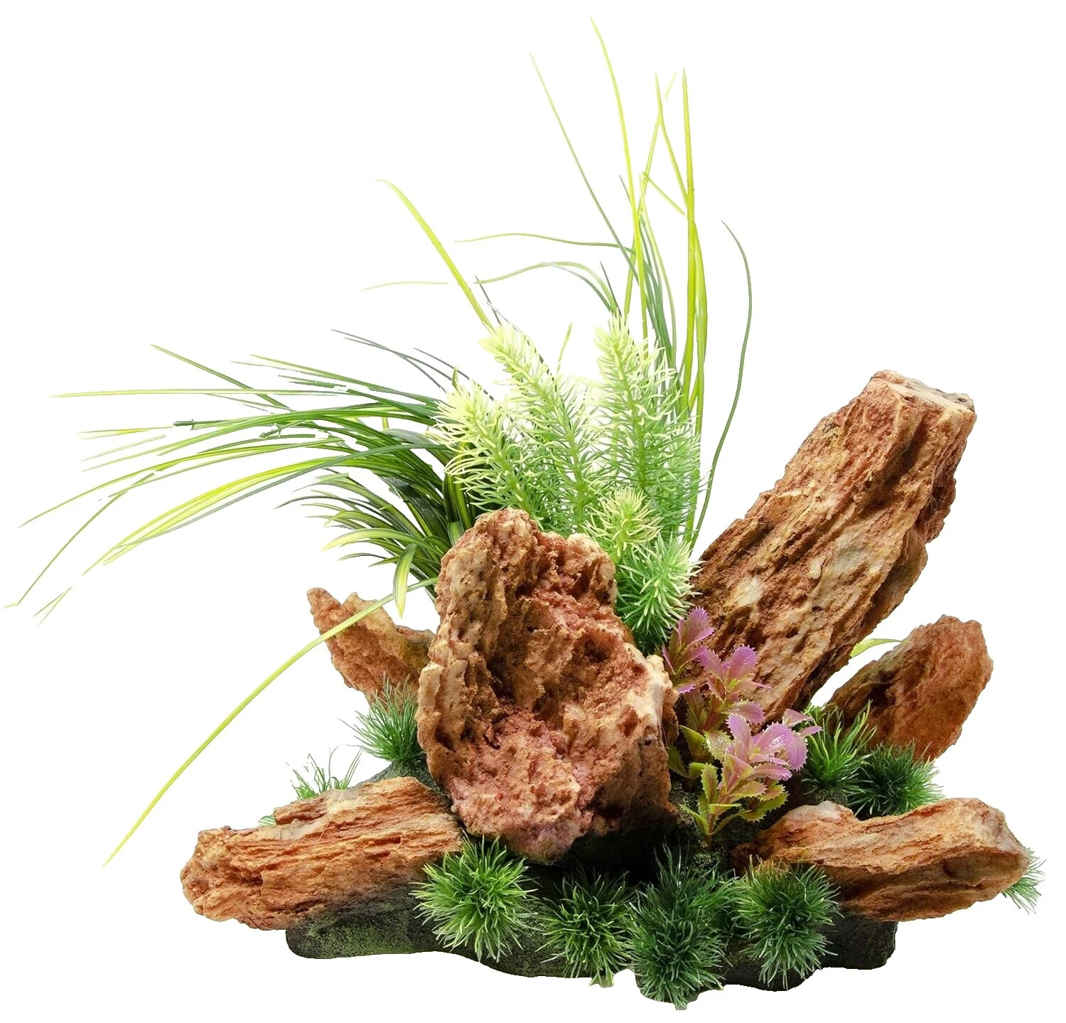 Polyresin Roca sintético decoraciones para acuarios