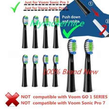 10Pack Replacement Brush Heads compatible with Voom Sonic – Pro3  Pro5 MYME10