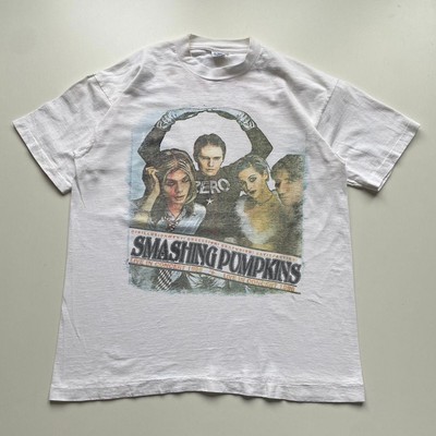 Vintage 90s 1996 Smashing Pumpkins With Garbage Tour Graphic Band 