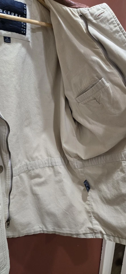 Vintage leisure jacket by Structure  - Image 4 of 4