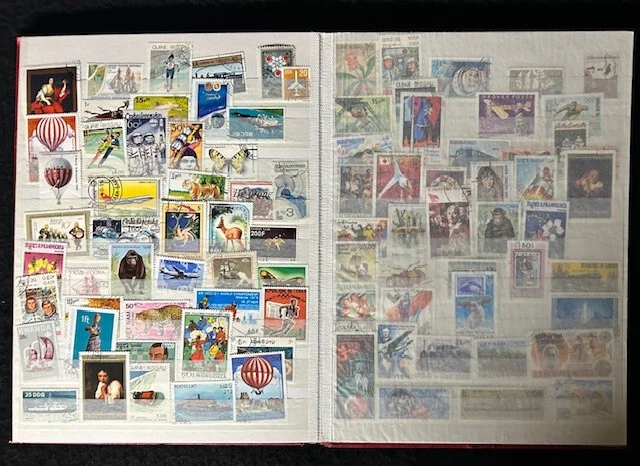 Vintage Stamp Collection - Over 800 Stamps - Image 2 of 4