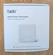 Tado Wired Smart Thermostat - Add-on for additional rooms - FREE P+P