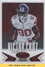 2014 Certified Hot Box Red Camo Victor Cruz #64 READ 3b8