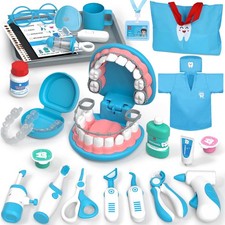 Doctor Kit for Toddlers 3-5, Dentist Play Set, Toys for 4 Year Old Girls Boy...