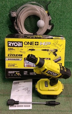 #ad #ad RYOBI 18V Brushless 600 PSI 0.7GPM Cordless Power Cleaner Tool Only Used Once $63.99