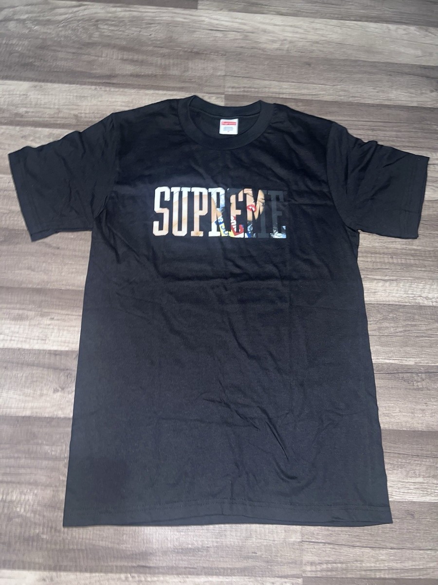 Authentic Supreme Tera Patrick Collegiate Tee in black.FW24