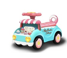 UP AND GROW BAKE SHOP RIDE ON FOR TODDLER GIRLS 12 MONTHS 3 YEAR OLD - BLUE/PINK