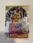 2021-22 Donruss Optic Wayne Ellington Signature Series Auto #SS-WEL Lakers