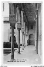 AEUP1-0086-ESPAÑA - GRANADA - Alhambra - Columnas Del Patio De Los Arrayanes