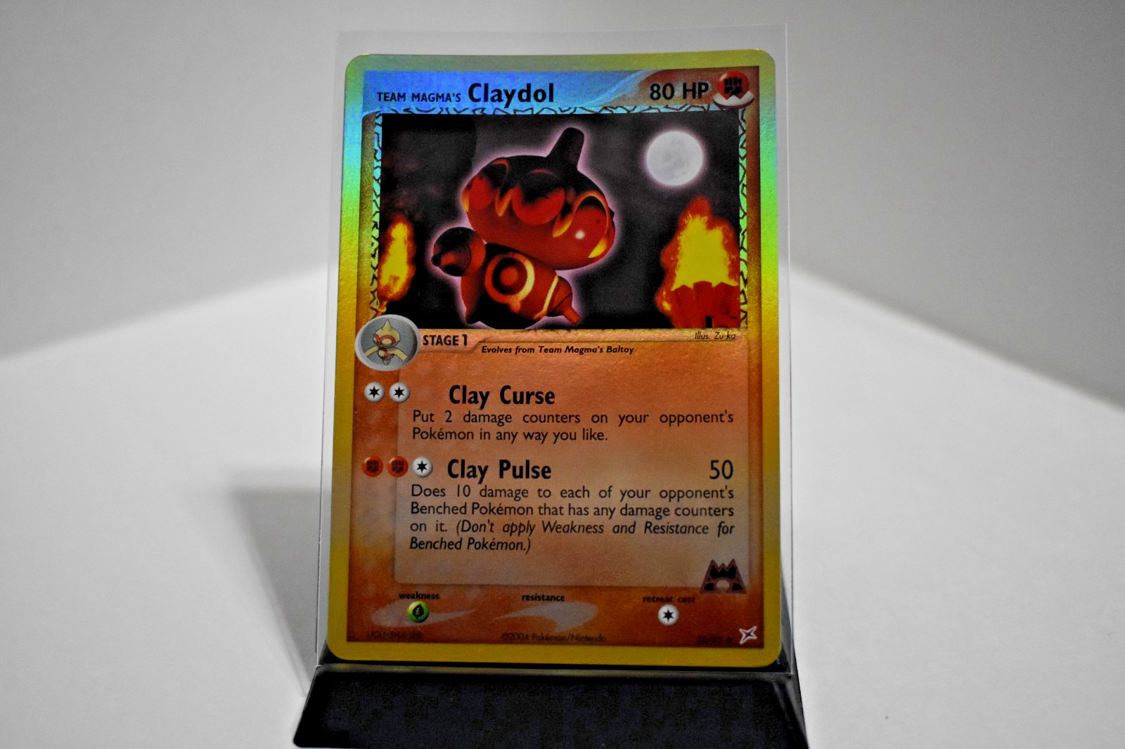 Pokémon TCG -Team Magma's Claydol 33/95 Team Magma vs Team Aqua Reverse Holo -NM