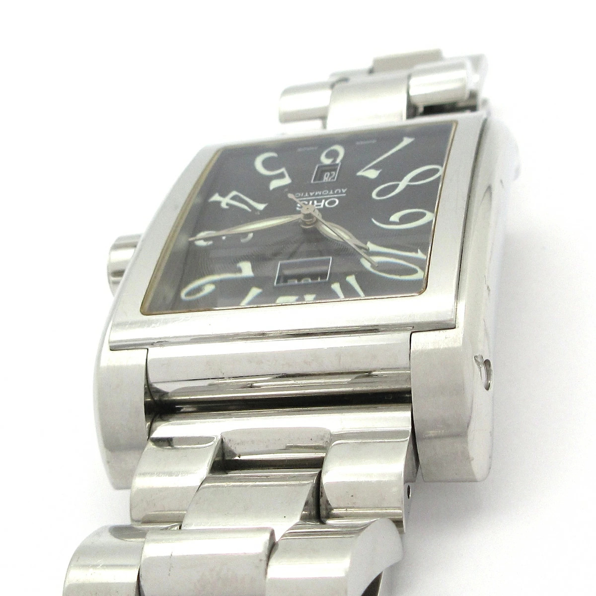 ORIS Miles Rectangular Watch Black - image 12