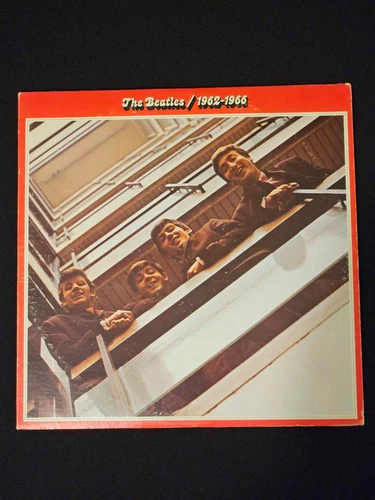 Vintage The Beatles 1962-1966 Red Album 2LP Greatest Hits Apple SKBO-3403 VG
